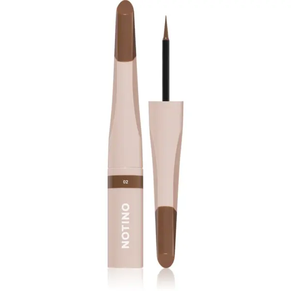 Notino Notino Serum-Infused Lifeproof Eyebrow Liner tekući tuš za obrve sa serumom 02 Dark Blonde 2.8 ml