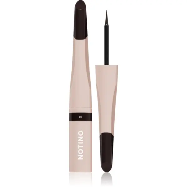 Notino Notino Serum-Infused Lifeproof Eyebrow Liner tekući tuš za obrve sa serumom 05 Graphite 2.8 ml