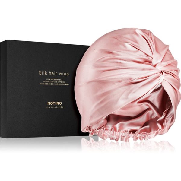 Notino Notino Silk Collection Hair wrap svileni turban za kosu Pink 1 kom