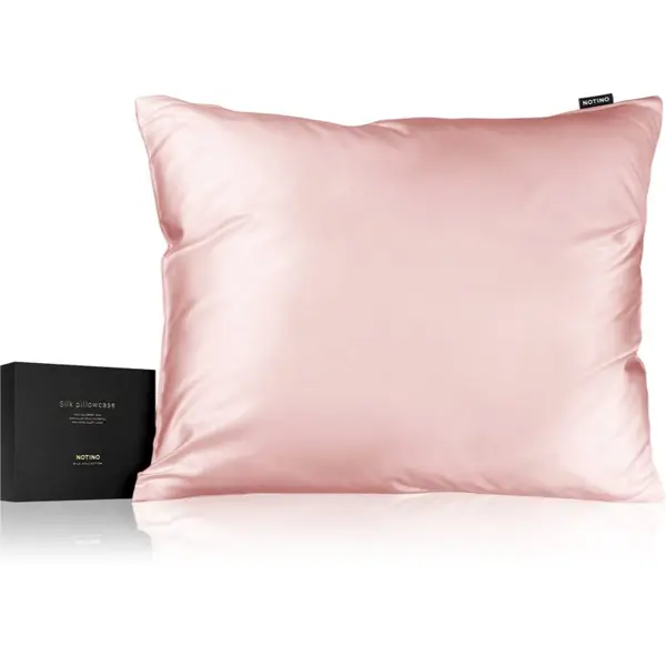 Notino Notino Silk Collection Pillowcase svilena navlaka za jastuk Pink 50x60 cm