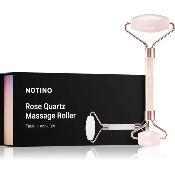 Notino Notino Skincare Tools Rose Quartz Massage Roller pomagalo za masažu za lice i područje oko očiju 1 kom