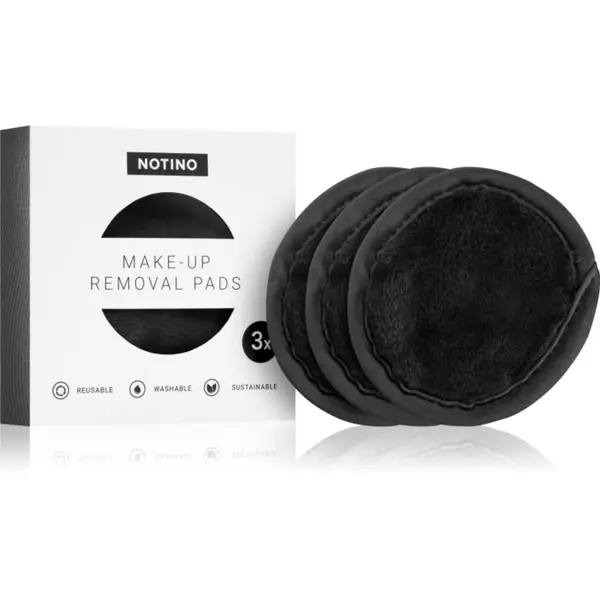 Notino Notino Spa Collection Make-up removal pads blazinice za skidanje šminke nijansa Black 3 kom