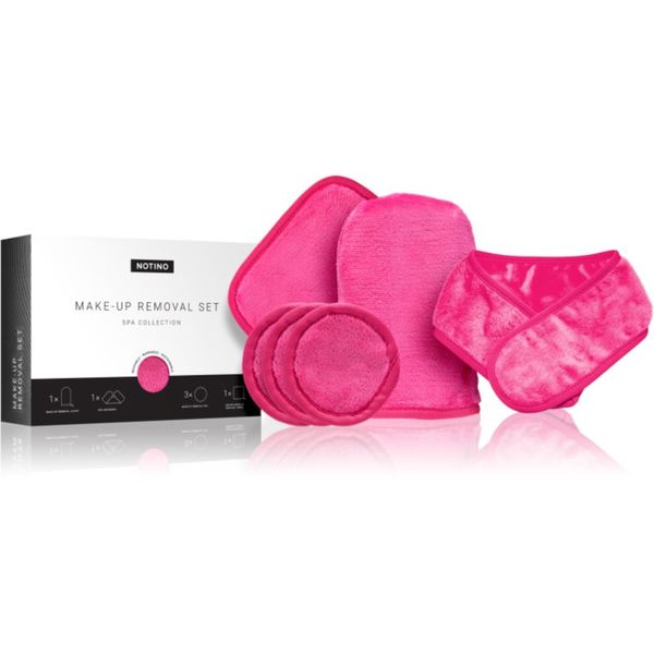 Notino Notino Spa Collection Make-up removal set set za skidanje šminke od mikrofibre Pink