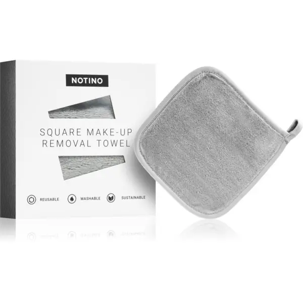 Notino Notino Spa Collection Square Makeup Removing Towel ručnik za skidanje šminke nijansa Grey 1 kom