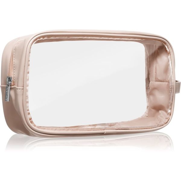 Notino Notino Travel Collection Cosmetic bag transparentna kozmetička torbica L Beige 1 kom