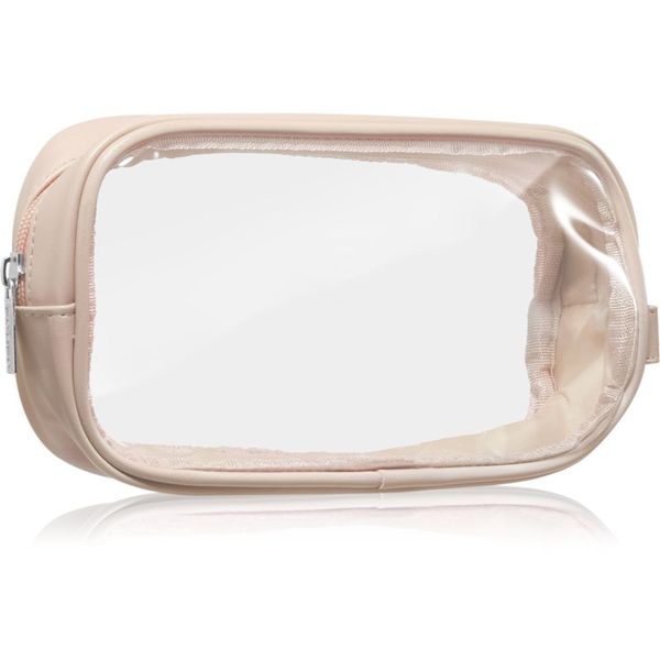 Notino Notino Travel Collection Cosmetic bag transparentna kozmetička torbica transparentni S Beige 1 kom