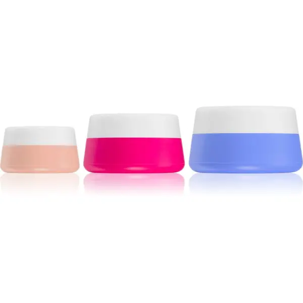 Notino Notino Travel Collection Silicone Travel Jars Set putne bočice za višekratnu upotrebu