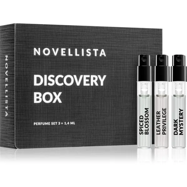 NOVELLISTA NOVELLISTA Discovery Box Black Edition By NOVELLISTA parfemska voda uniseks 3x1.4 ml