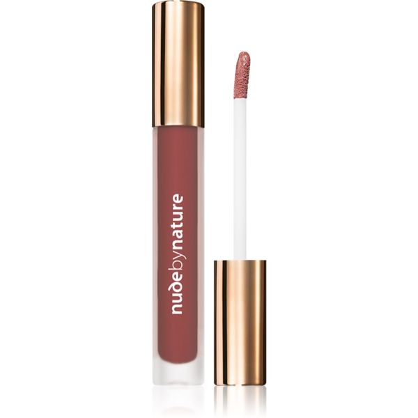 Nude by Nature Nude by Nature Satin Liquid Lipstick Kremasti ruž sa satenskim odsjajem nijansa 09 Rich Plum 3,75 ml