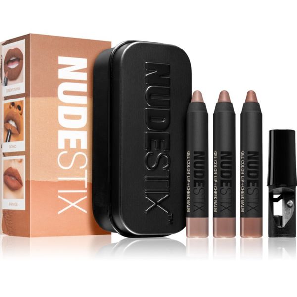 Nudestix Nudestix 90's Nude Mini Lips set za usne s mat učinkom