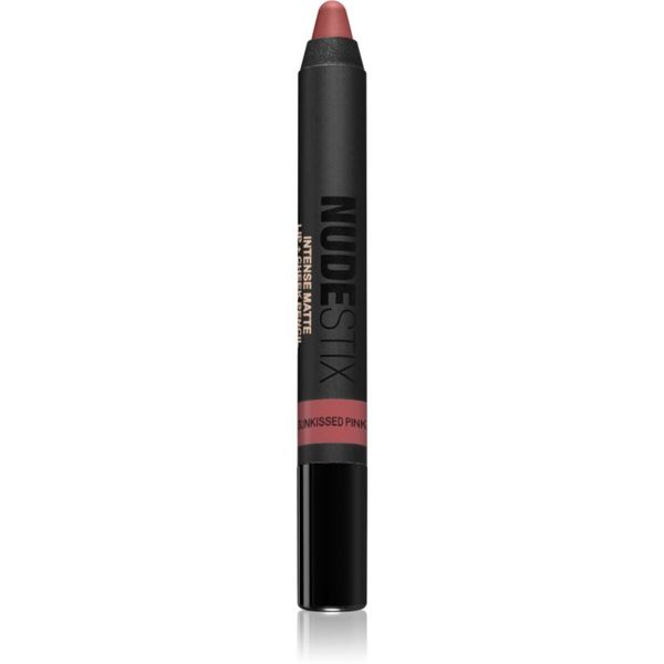 Nudestix Nudestix Intense Matte univerzalna olovka za usne i lice nijansa Sunkissed Pink 2,8 g