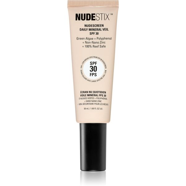 Nudestix Nudestix Nudescreen Daily Mineral Veil SPF 30 zaštitna dnevna krema SPF 30 nijansa Nude 50 ml