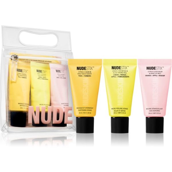 Nudestix Nudestix Nudeskin 3-Step: Citrus Renew Set putni set (za lice)