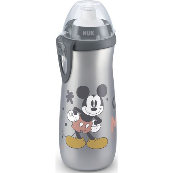 NUK NUK First Choice Mickey Mouse dječja bočica 36m+ Grey 450 ml