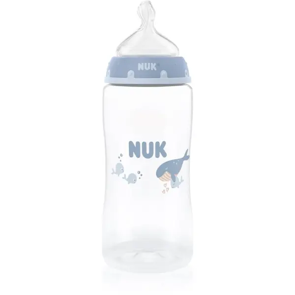 NUK NUK First Choice Whale boca s kontrolom temperature 3m+ 300 ml