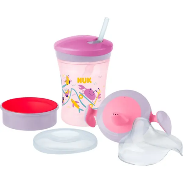 NUK NUK Learn to Drink Set set za djecu Girl