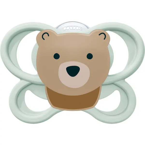 NUK NUK Perfect Match Air Bear duda 0-6m 1 kom