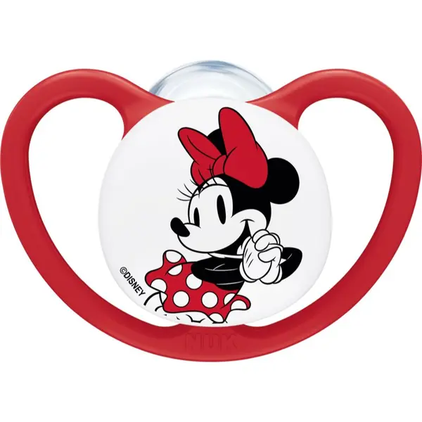 NUK NUK Perfect Match AIR Disney duda Red 6-18m 1 kom