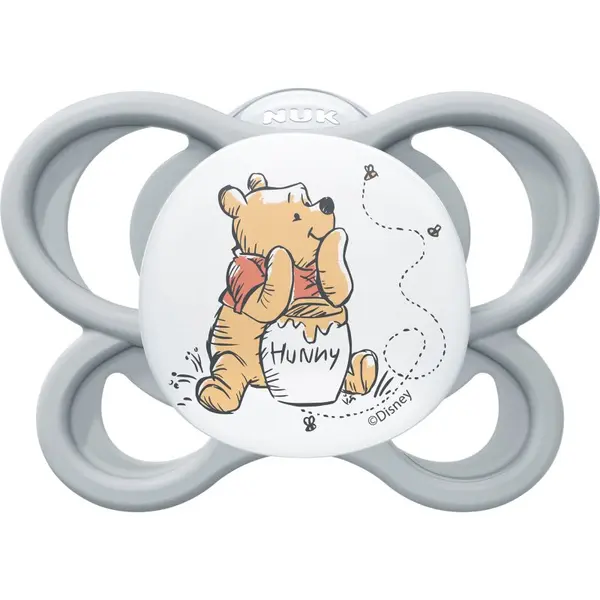 NUK NUK Perfect Match AIR Disney duda Winnie the Pooh 0-6 m 1 kom