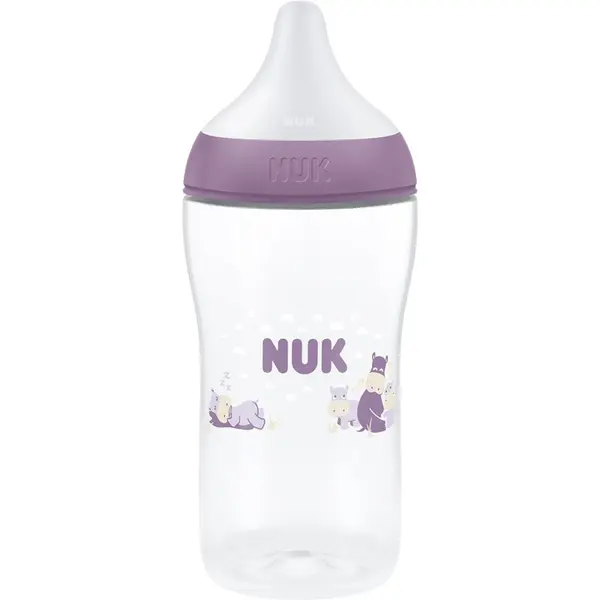 NUK NUK Perfect Match Hippo boca 3m+ 260 ml
