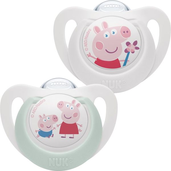 NUK NUK Star Peppa Pig duda 2 kom