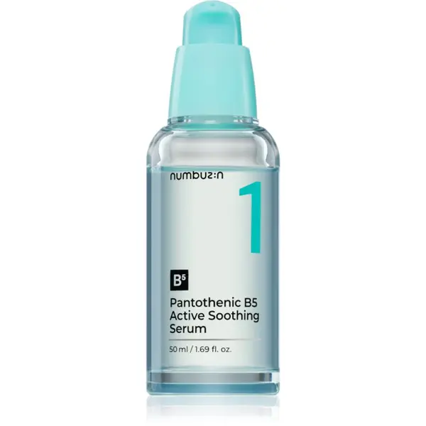 Numbuzin Numbuzin No. 1 Pantothenic B5 Active Soothing Serum intenzivni hidratantni serum s teksturom gela 50 ml