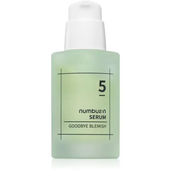 Numbuzin Numbuzin No. 5 Goodbye Blemish Serum serum za intenzivnu revitalizaciju za nepravilnosti na koži lica 50 ml