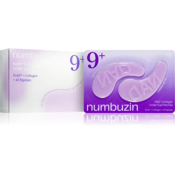Numbuzin Numbuzin No. 9 NAD+ Collagen Under Eye Patches hidrogel jastučići protiv bora i tamnih krugova 5 kom