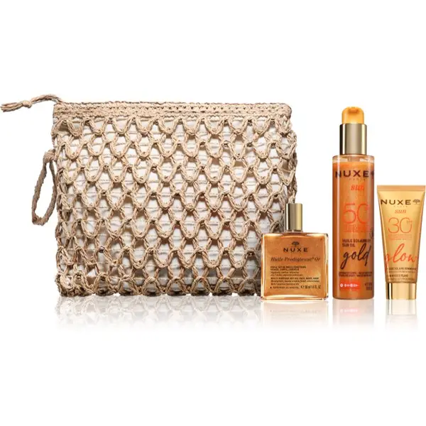 Nuxe Nuxe Golden Summer Routine set za sunčanje