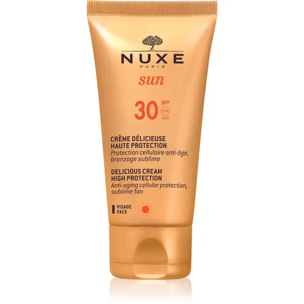 Nuxe Nuxe Sun Delicious Cream High Protection krema za sunčanje za lice SPF 30 50 ml