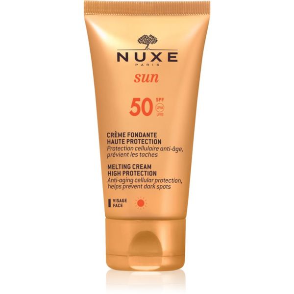Nuxe Nuxe Sun krema za sunčanje za lice SPF 50 50 ml