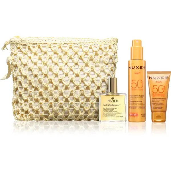 Nuxe Nuxe Sun Silky Summer Routine set za sunčanje