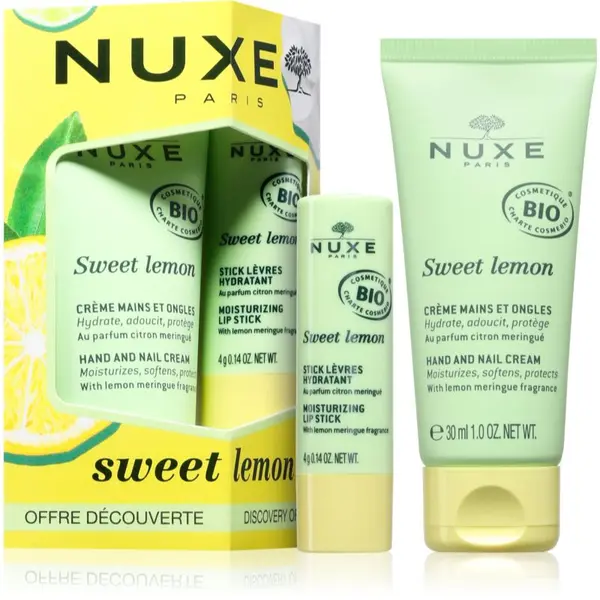 Nuxe Nuxe Sweet Lemon set za ishranu i hidrataciju