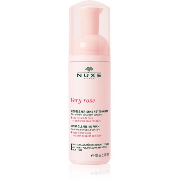 Nuxe Nuxe Very Rose nježna pjena za čišćenje za sve tipove kože 150 ml