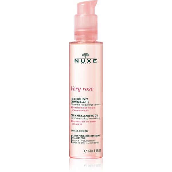 Nuxe Nuxe Very Rose nježno ulje za čišćenje za lice i oči 150 ml