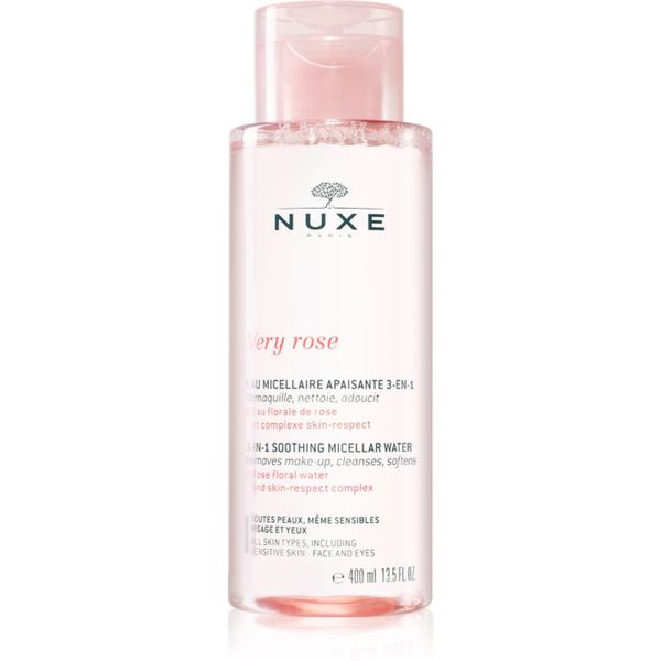 Nuxe Nuxe Very Rose umirujuća micelarna voda za lice i oči 400 ml