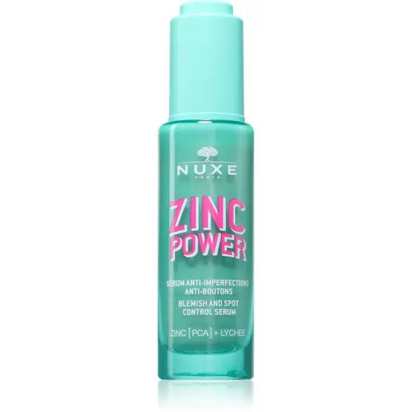 Nuxe Nuxe Zinc Power Blemish And Spot Control Serum serum za nepravilnosti na koži lica 30 ml