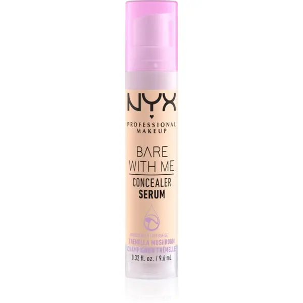 NYX Professional Makeup NYX Professional Makeup Bare With Me Concealer Serum hidratantni korektor 2 u 1 nijansa 01 - Fair 9,6 ml