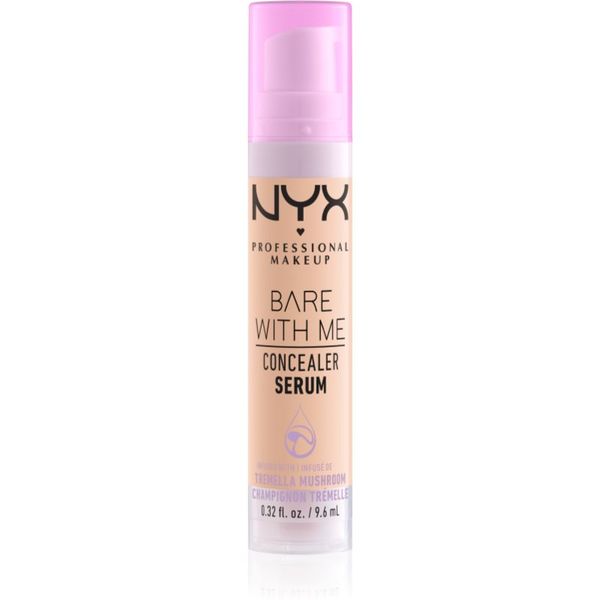 NYX Professional Makeup NYX Professional Makeup Bare With Me Concealer Serum hidratantni korektor 2 u 1 nijansa 03 Vanilla 9,6 ml