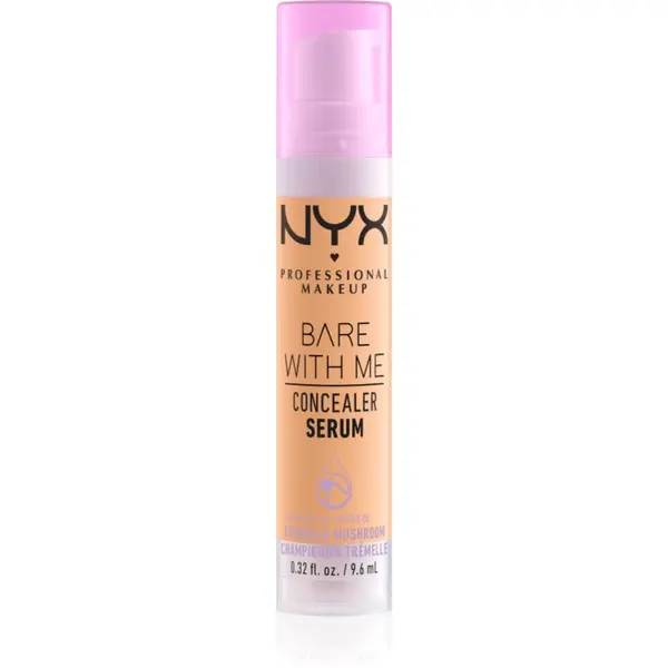 NYX Professional Makeup NYX Professional Makeup Bare With Me Concealer Serum hidratantni korektor 2 u 1 nijansa 06 Tan 9,6 ml