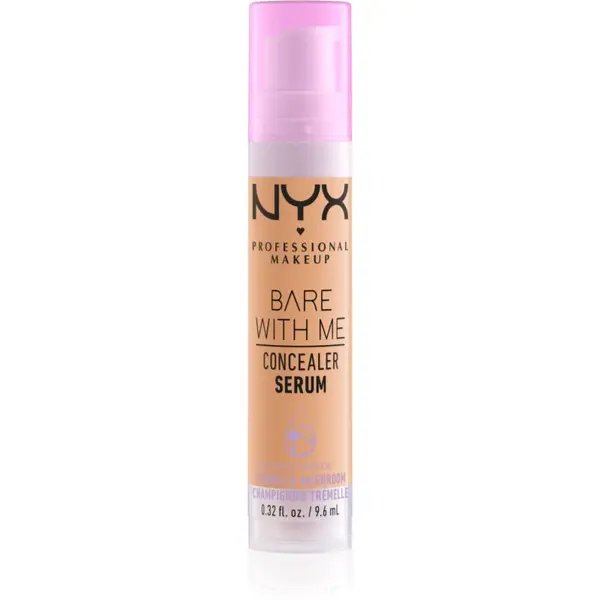 NYX Professional Makeup NYX Professional Makeup Bare With Me Concealer Serum hidratantni korektor 2 u 1 nijansa 5.5 Medium Golden 9,6 ml