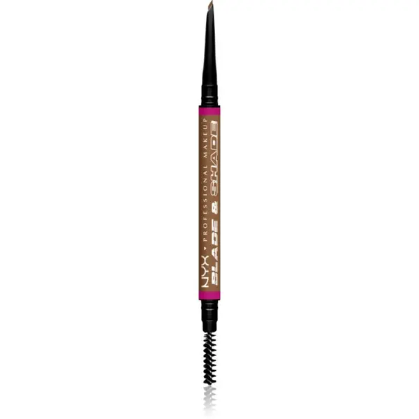NYX Professional Makeup NYX Professional Makeup Blade & Shade olovka za obrve sa četkicom nijansa 02 Blonde g