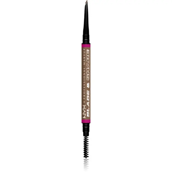 NYX Professional Makeup NYX Professional Makeup Blade & Shade olovka za obrve sa četkicom nijansa 04 Taupe g