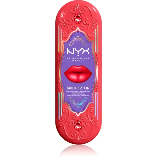 NYX Professional Makeup NYX Professional Makeup Bridgerton Royal Treasures set za usne nijansa 01 2 kom