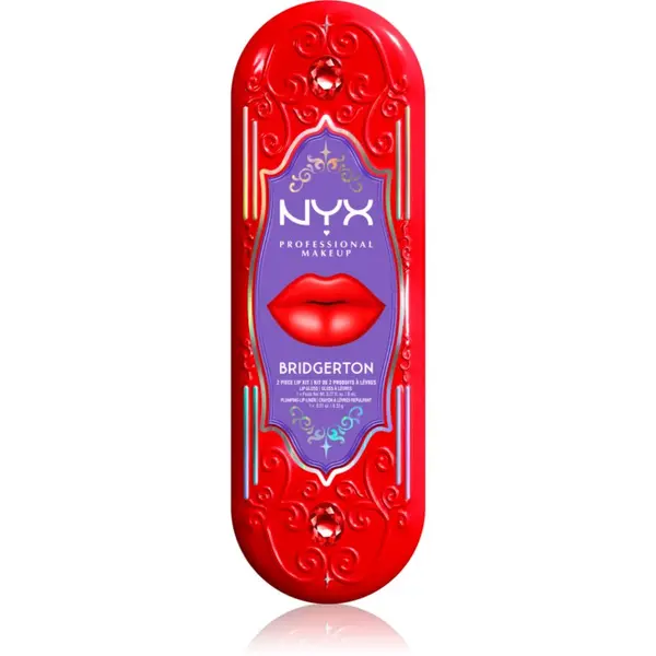 NYX Professional Makeup NYX Professional Makeup Bridgerton Royal Treasures set za usne nijansa 04 2 kom