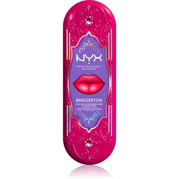 NYX Professional Makeup NYX Professional Makeup Bridgerton Royal Treasures set za usne nijansa 05 2 kom
