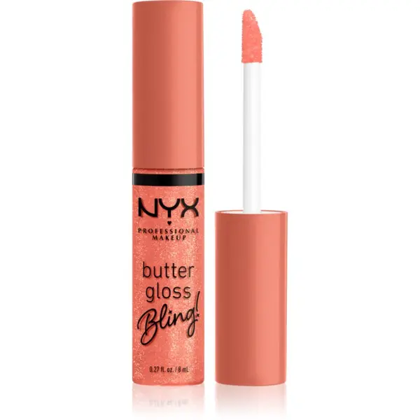 NYX Professional Makeup NYX Professional Makeup Butter Gloss Bling sjajilo za usne svjetlucavi nijansa 02 Dripped Out 8 ml