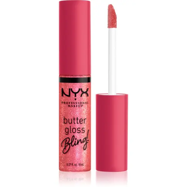 NYX Professional Makeup NYX Professional Makeup Butter Gloss Bling sjajilo za usne svjetlucavi nijansa 05 She Got Money 8 ml