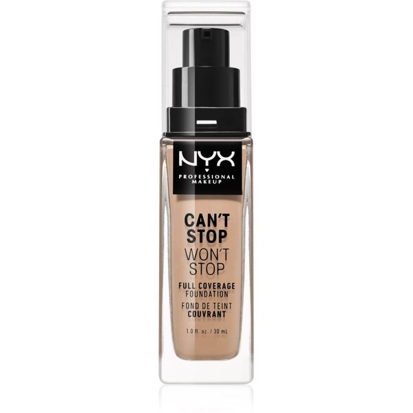 NYX Professional Makeup NYX Professional Makeup Can't Stop Won't Stop Full Coverage Foundation puder s visokim prekrivanjem nijansa Light Ivory 30 ml