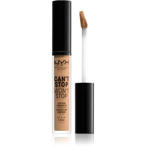 NYX Professional Makeup NYX Professional Makeup Can't Stop Won't Stop tekući korektor nijansa 7.5 Soft Beige 3.5 ml